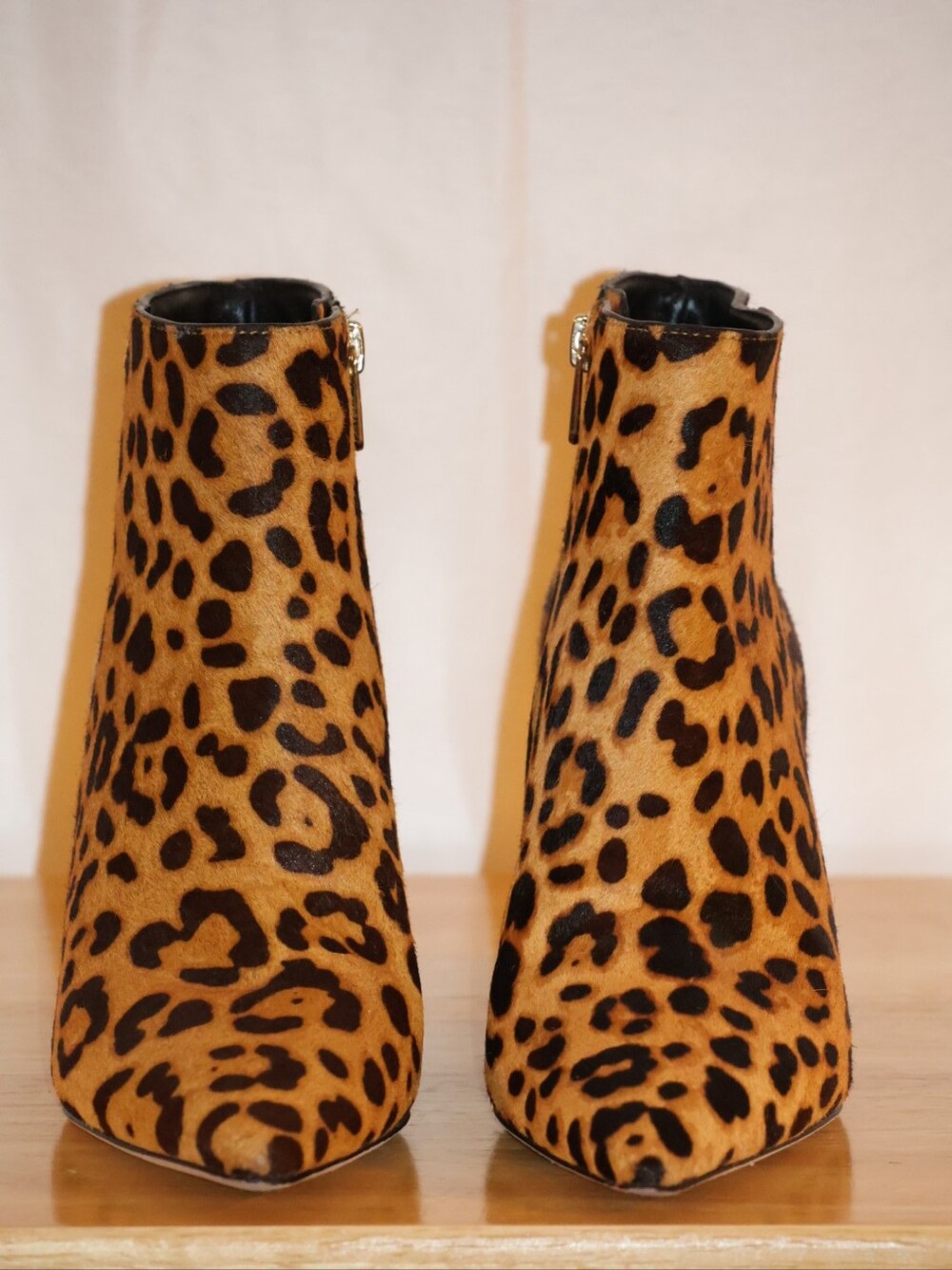ANTONIO MELANI Shahn Leopard & Tiger Print Calf Hair Ankle Boots. 7M - Picture 3 of 16